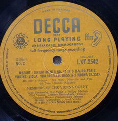 MEMBERS OF THE VIENNA OCTET - ENGLISH VINYL LP