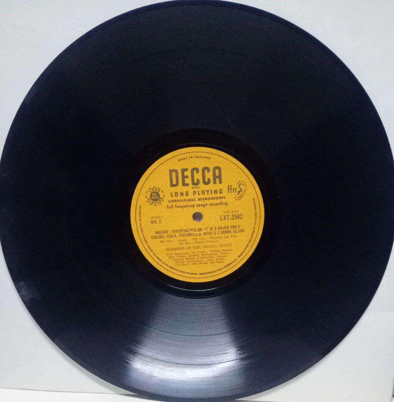 Members Of The Vienna Octet — LP vinyl record cover