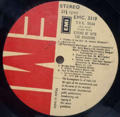 STRING OF HITS THE SHADOWS - ENGLISH VINYL LP