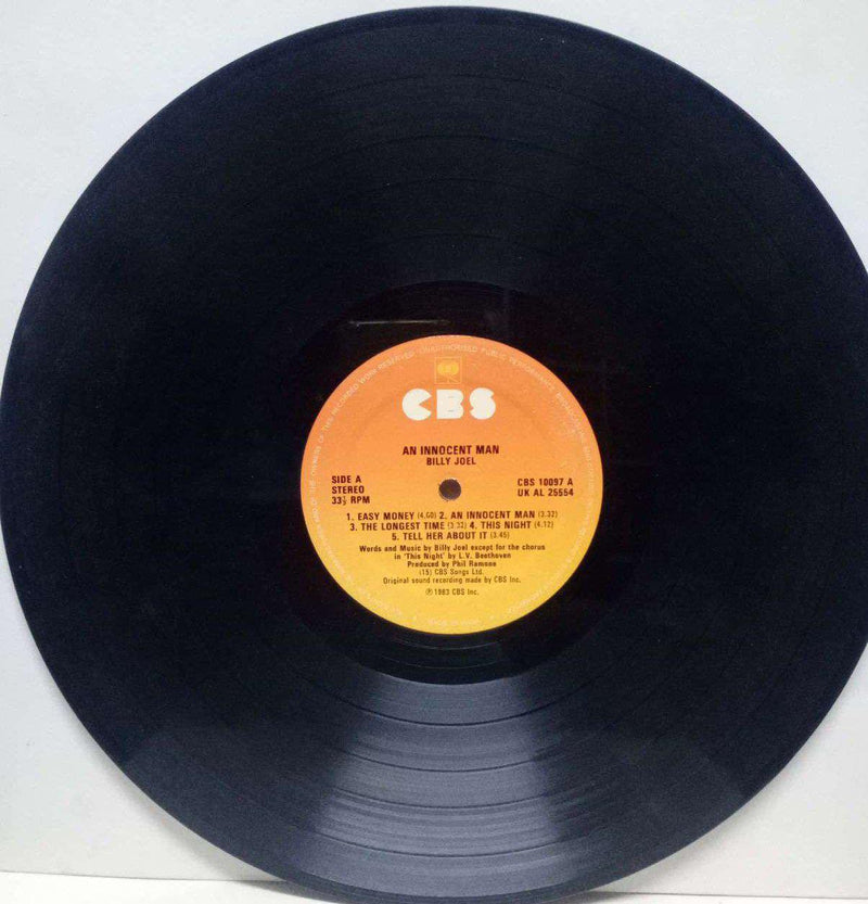 An Innocent Man Billy Joel — LP vinyl record cover