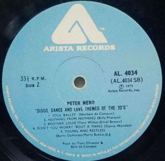 PETER NERO - ENGLISH VINYL LP