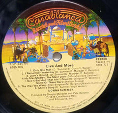 LIVE AND MORE - ENGLISH VINYL LP