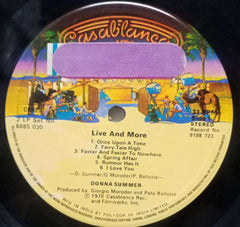 LIVE AND MORE - ENGLISH VINYL LP