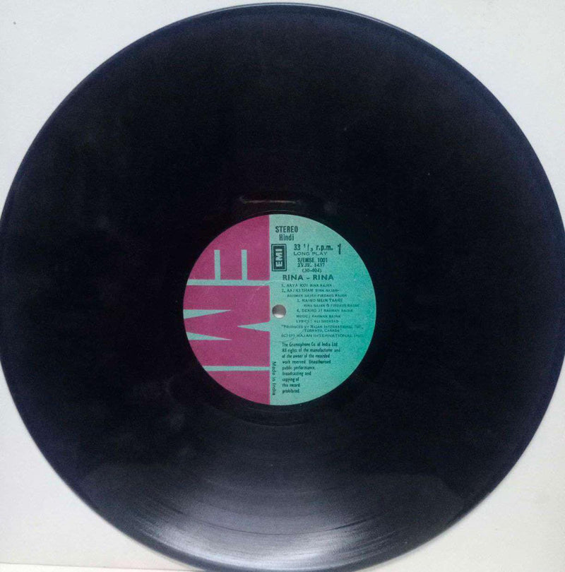 Rina Rina — LP vinyl record cover