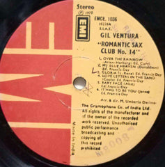GIL VENTURA ROMANTIC SAX CLUB NO 14 - ENGLISH VINYL LP