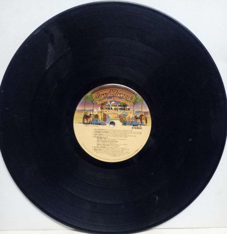 LIVE AND MORE DONNA SUMMER - ENGLISH VINYL LP