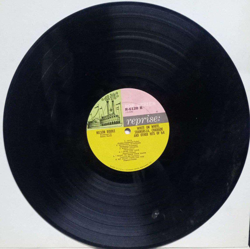 White On White Shangri La Charade And Others Hits Of 64 — LP vinyl record cover