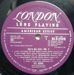 PAT'S BIG HITS VOL 2 - ENGLISH VINYL LP