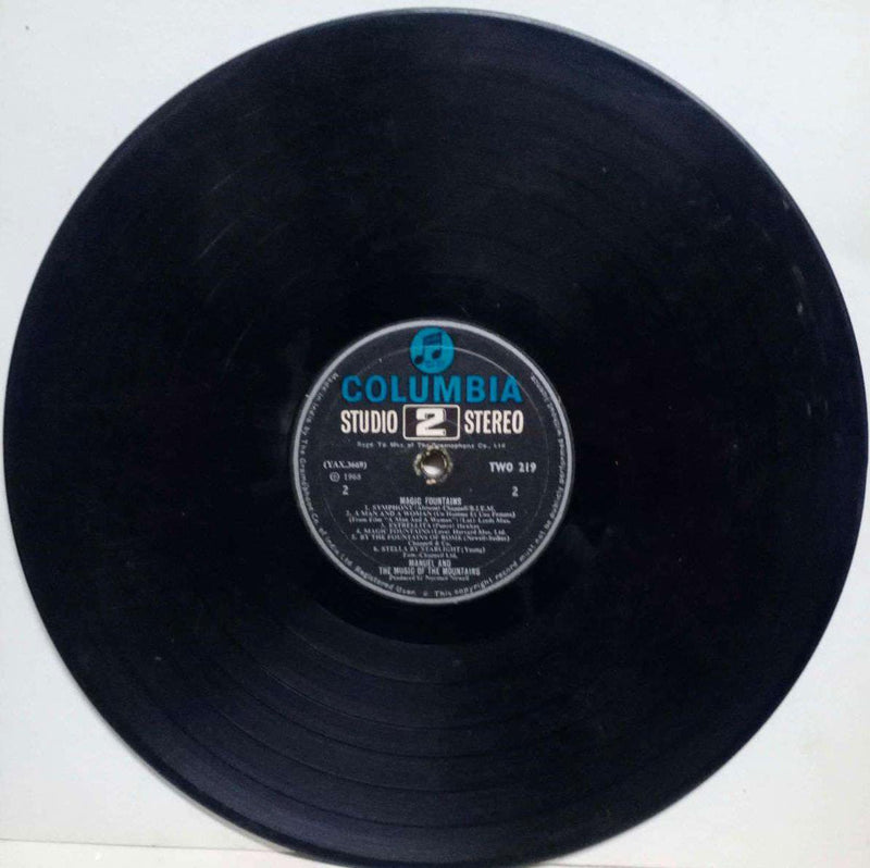 Columbia MAGIC FOUNTAINS — LP vinyl record cover