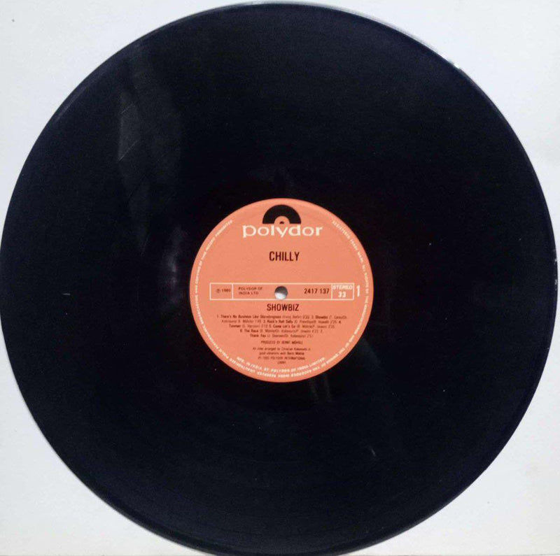 Chilly Showbiz — LP vinyl record cover