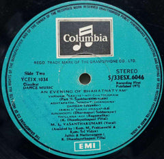 AN EVENING OF BHARATNATYAM - VINYL L P