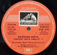 BHAGVAD GEETA - ENGLISH AND SANSKRIT VINYL LP