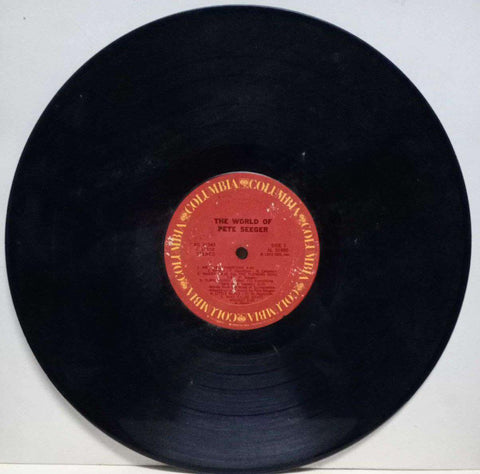 THE WORLD OF PETE SEEGER - ENGLISH VINYL LP