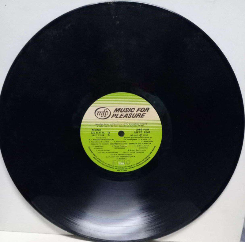 K V Mahadevan-Devar Films — Tamil LP vinyl record cover