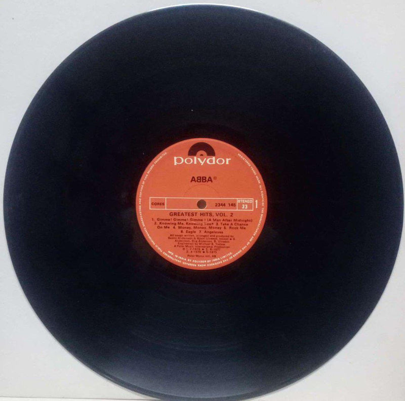 Abba Greatest Hits Vol 2 — LP vinyl record cover