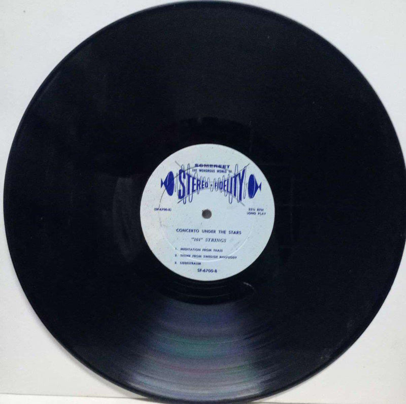 Concerto Under The Stars 101 Strings — LP vinyl record cover
