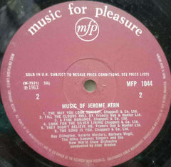 MUSIC OF JEROME KERN - ENGLISH VINYL LP