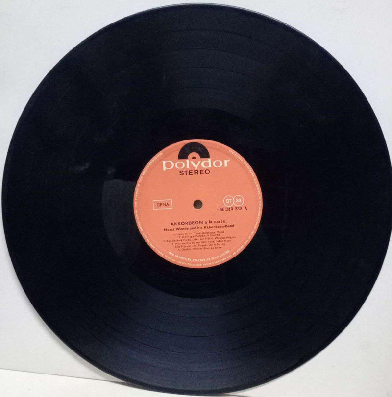 Akkordeon A La Carte — LP vinyl record cover