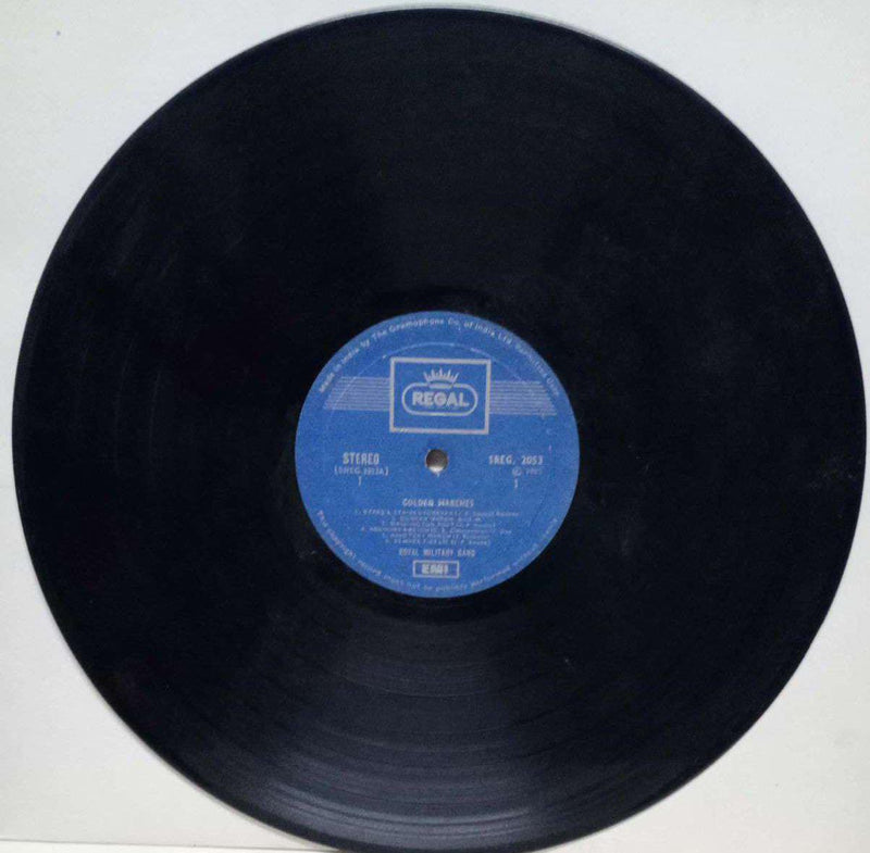 Golden Marches — LP vinyl record cover