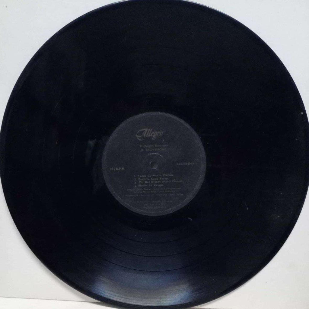 HIGHLIGHT EXCERPTS IL TROVATORE(VERDI) - ENGLISH VINYL LP