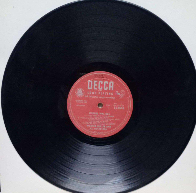 Strauss Waltzes — LP vinyl record cover