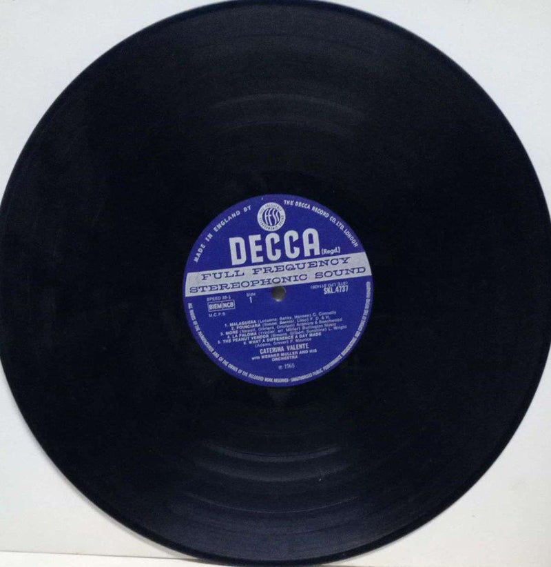 Caterina Valente — LP vinyl record cover