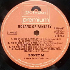BONEY M OCEANS OF FANTASY - ENGLISH VINYL LP