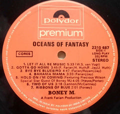 BONEY M OCEANS OF FANTASY - ENGLISH VINYL LP