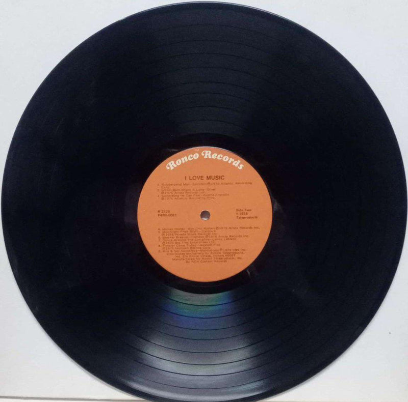 I Love — LP vinyl record cover