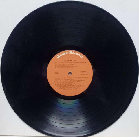 I LOVE MUSIC - ENGLISH VINYL LP