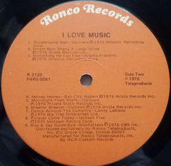 I LOVE MUSIC - ENGLISH VINYL LP