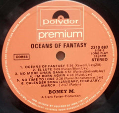 BONEY M OCEANS OF FANTASY - ENGLISH VINYL LP