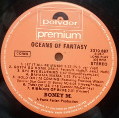 BONEY M OCEANS OF FANTASY - ENGLISH VINYL LP
