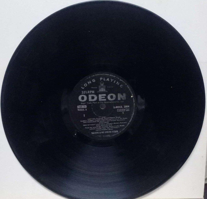 Balsara And His Singing Sitars — LP vinyl record cover
