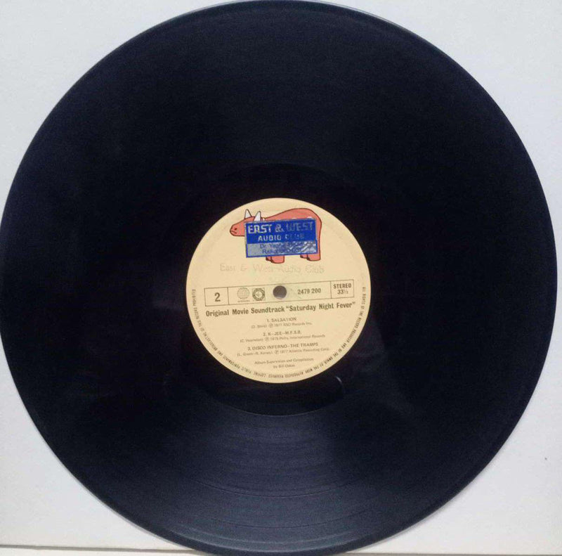 Soundtrack Saturday Night Fever — LP vinyl record cover