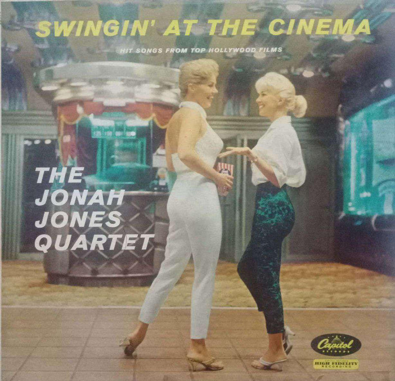 Swingin Atthe Cinema The Jonah Jones Quartet — LP vinyl record cover