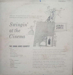 SWINGIN ATTHE CINEMA THE JONAH JONES QUARTET - ENGLISH VINYL LP