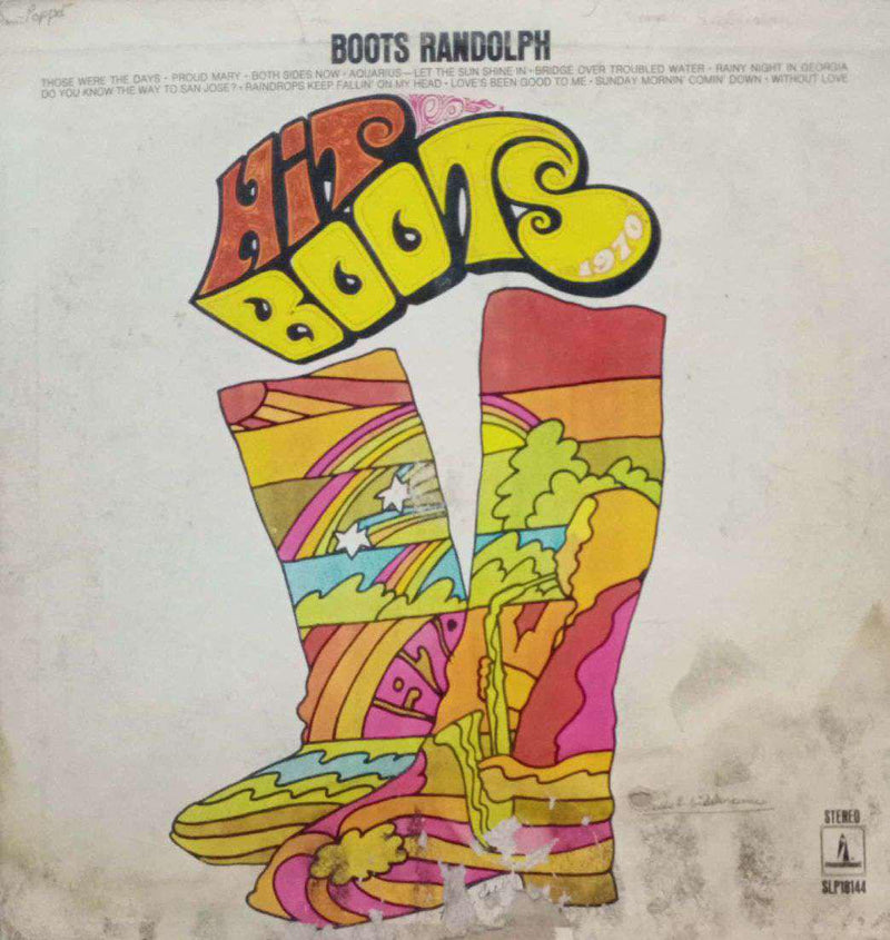 Hit Boots — LP vinyl record cover