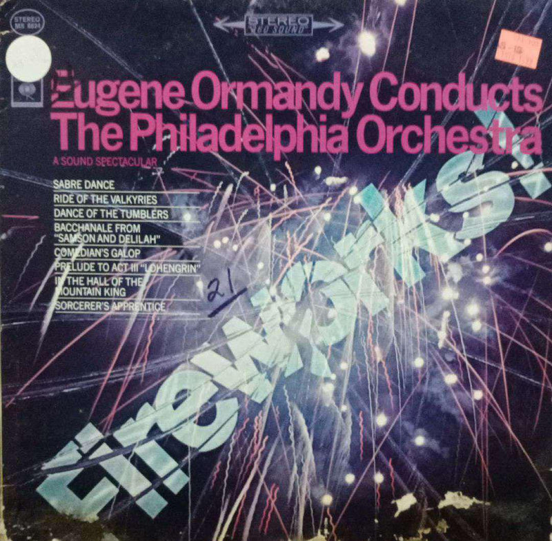 Eugene Ormandy Conducts The Philadelphia Orchestra — LP vinyl record cover