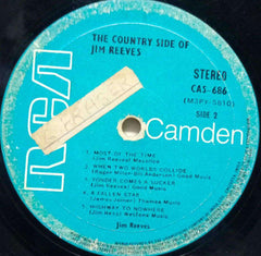 THE COUNTRY SIDE OF JIM REEVES - ENGLISH VINYL LP
