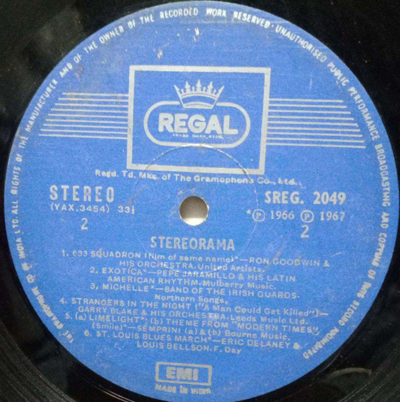 Stereorama — LP vinyl record cover
