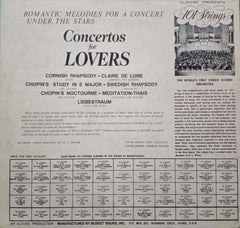 101 STRINGS CONCERTO FOR LOVERS-English vinyl LP