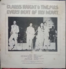 GLADYS KNIGHT AND THE PIPS EVERY BEAT OF MY HEART - English vinyl LP
