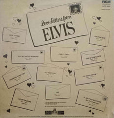 LOVE LETTERS FROM ELVIS - English Vinyl LP