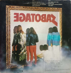 SABOTAGE BLACK SABBATH-English vinyl LP