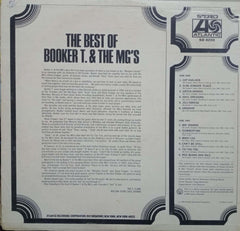 THE BEST OF BOOKER T AND THE MG'S-English vinyl LP