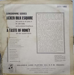 A TASTE OF HONEY - English Vinyl LP
