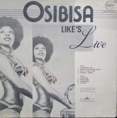 OSIBISA LIKE'S LIVE-English Vinyl LP