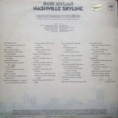 NASHVILLE SKYLINE BOB DYLAN-English vinyl LP
