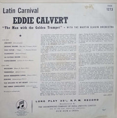 LATIN CARNIVAL EDDIE CALVERT-English vinyl LP
